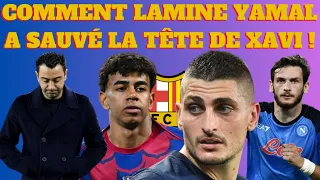 BARÇA, COMMENT LAMINE YAMAL A SAUVÉ LA TÊTE DE XAVI ! L’ÉTRANGE DÉCLARATION DE XAVI !