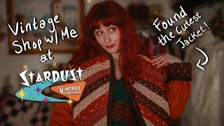 💫 Let's Go Vintage Shopping At Stardust Vintage Emporium! Ft. MissGingerJones - Try on Haul!