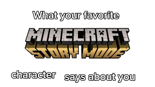 What Your Favorite Minecraft: Story Mode Character Says About You Pt 1