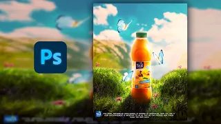 Product advertising poster design | photoshop tutorial