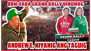 ANDREW E BBM SARA GRAND RALLY DINUMOG AT NIYANIG ANG TAGUIG