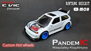 Honda Civic EF - Hotwheels Custom - Pandem Bodykit