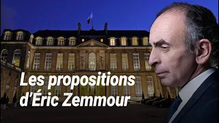 Le programme d'Eric Zemmour pour l'élection présidentielle