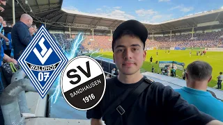 KLASSENERHALT🔥🥳,,NIE MEHR 4.LIGA!“🔵⚫️ | SV WALDHOF MANNHEIM vs SV SANDHAUSEN | Stadionvlog