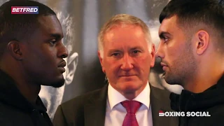 JACK CATTERALL AND OHARA DAVIES FACE OFF AHEAD OF EAGERLY ANTICIPATED SUPER LIGHTWEIGHT CONTEST