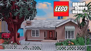 LEGO GTA 5 Franklin's House MOC (speedbuild)