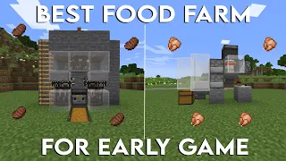 3 Easy Food Farms in Minecraft 1.20 for Starter Farms