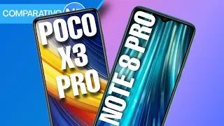 Xiaomi POCO X3 PRO VS Xiaomi Redmi note 8 PRO  | Comparativo