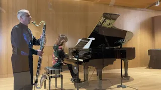 Mangani "Fantasy"  Rocco Parisi bass clarinet, Lucia Sorci   piano