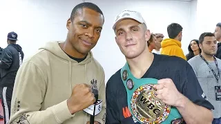 Jake Paul LOCKER ROOM After TKO WIN! vs Deji