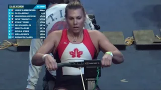 2023 World Rowing Indoor Championships presented by Concept 2 - Women 23-39 2000m highlights