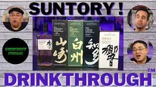 Suntory Drinkthrough | Yamazaki, Hakushu, Hibiki and more! | Curiosity Public