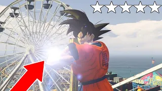 ME TRANSFORMEI NO GOKU E GANHEI PODERES NA CIDADE DO GTA 5!!