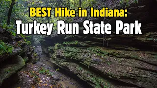 Hiking Turkey Run State Park, Indiana