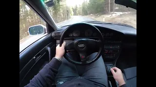 Audi 100 s4 (POV/Pur Sound/Mountain Drive)