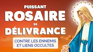 🙏 ROSAIRE de DÉLIVRANCE 🙏 Puissant Rosaire contre Ennemis et Liens Occultes