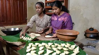 Samosa Chaat Recipe ❤ Vegetable Village Food | Village Dinner Recipe