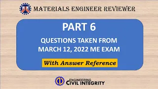 Materials Engineer Reviewer Part 6 DDN