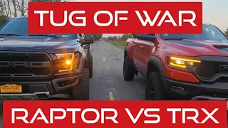 Tug Of War Ram TRX vs Raptor Gen 2
