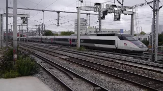 Trains At Rosa Parks, Paris 8 August 2017