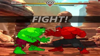 Hulk vs Red Hulk | Mr. Green meet Mr. Red !! | SUPER CLASH! | Marvel Universe