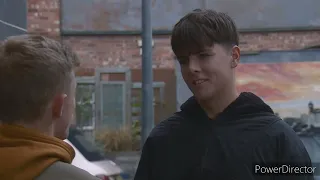 Coronation Street - Dylan Bumps Into Mason In The Street (21st February 2024)