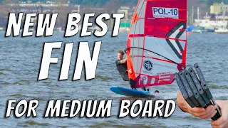 New Best FIN for Medium board, Slalom Lake Warsaw - Wojtek Brzozowski Windsurfing