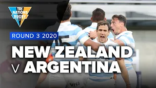 Tri Nations 2020 | New Zealand v Argentina - Rd 3 Highlights