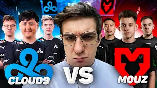 ЭВЕЛОН СМОТРИТ МАЖОР CLOUD9 ПРОТИВ MOUZ