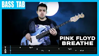 【PINK FLOYD】[ Breathe ] cover by Dotti Brothers | LESSON | BASS TAB
