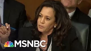 Senator Kamala Harris Persists Again During Jeff Sessions Testimony | All In | MSNBC