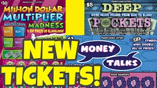 NEW PA LOTTERY SCRATCH OFF TICKETS! #scratchers