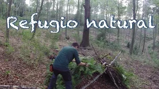 Como hacer un REFUGIO natural de SUPERVIVENCIA