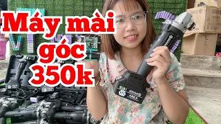 ✅Máy mài góc Pin 350k, Pin dòng xả cao chất lượng mà giá rẻ quá | Cu Bờm tv 0929.826.628