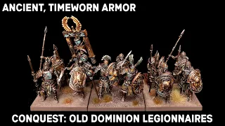 Painting Ancient, Timeworn, Undead Metal Armor - with Conquest's Old Dominion Legionnaires!