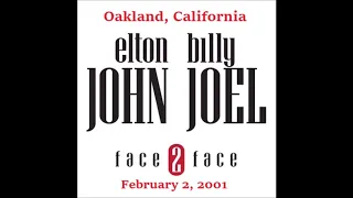 Elton John Billy Joel Face 2 Face Oakland, California February 2, 2001