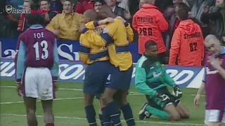 #Classic Match, 1999 February 6, West Ham United 0 Arsenal 4 (Premier League) @Boelyn Ground