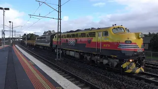 Old Locomotives! 50 Year Old Diesel Locos Hauling Mainline Freight Trains - SSR Australia