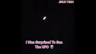 REAL UFO CAUGHT ON CAMERA 😱👽