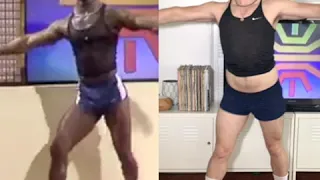 Copying a weird 80's aerobics video