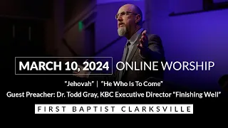 March 10, 2024 Online Worship Service