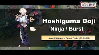 Onmyoji Arena (Tips and Tricks) - Hoshiguma Doji (New Shikigami Tips)