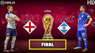 FIFA 23_|Argentina vs England||FIFA WORLD CUP FINAL|#football #fifa23 #gaming #fifaworldcup2022