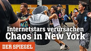 Internetstars verursachen Chaos in New York – wegen ein paar Spielkonsolen | DER SPIEGEL