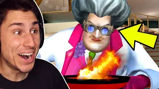 She Became An EVIL SCIENTIST! | Scary Teacher 3D