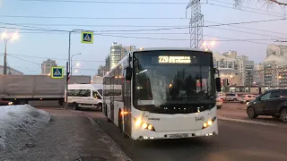 Поездка На Автобусе "VOLGABUS" по №229 БЕЗ КОНДУКТОРА