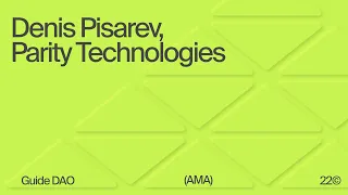 Денис Писарев, Parity Technologies: CI/CD и DevOps в Web3