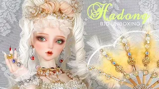 BJD Angell Studio 'HADONG' 'Western dress Sunstone' Box opening Unboxing エンジェルスタジオ 球体関節人形開封 구체관절인형개봉