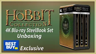 The Hobbit Trilogy Best Buy Exclusive 4K Blu-ray SteelBook Set Unboxing