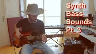 Line 6 - Synth Bass Sounds Pt. 3  / M5 M9 M13/FM4/POD HD500X/HX STOMP/HX Effects